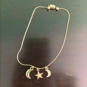 Moon and stars bracelet